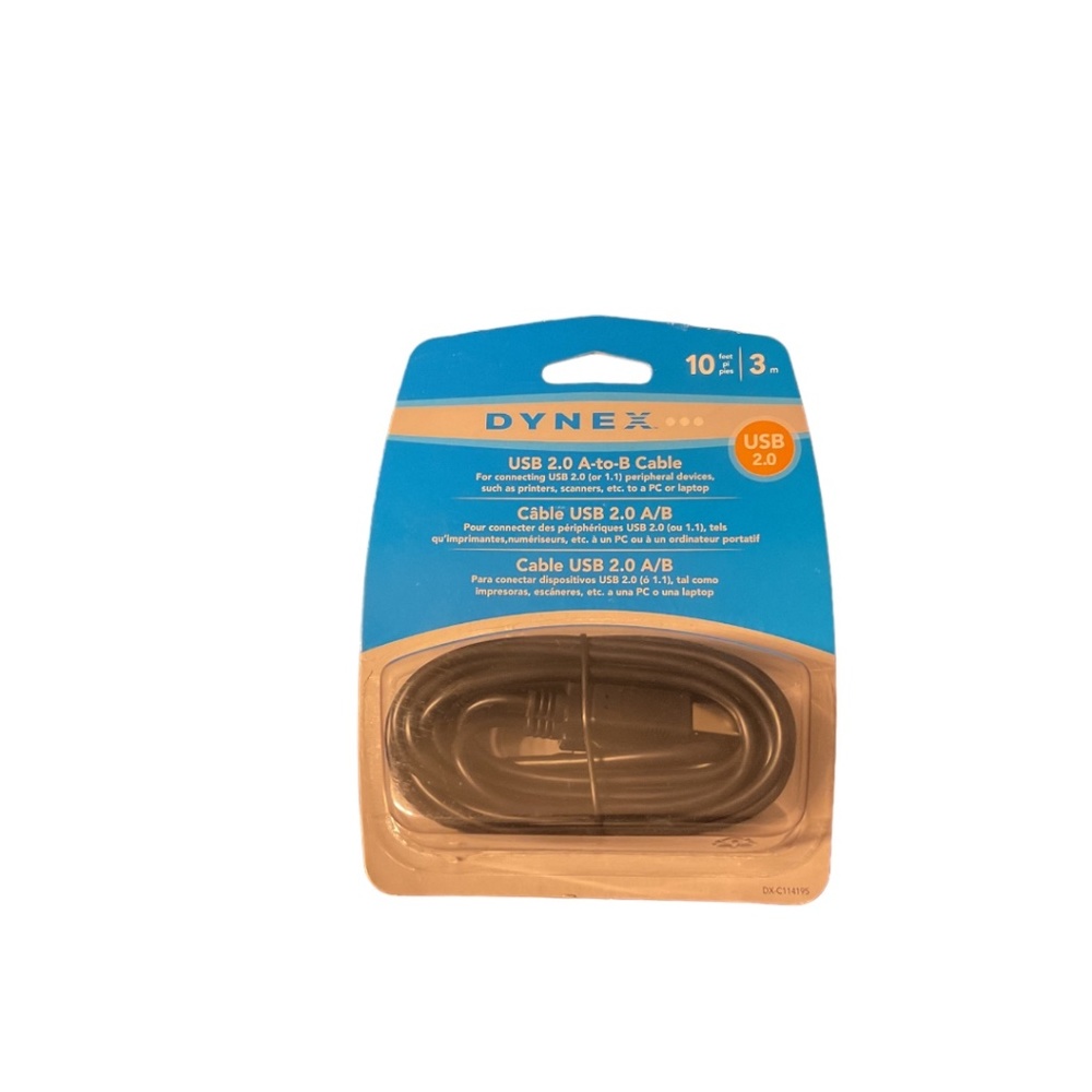 Dynex USB 2.0 A to B Cable